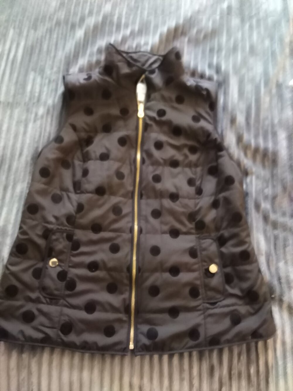 Charter Club S Black Vest